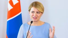 Slovenská prezidentka Zuzana Čaputová