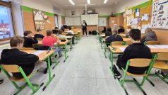 Přijímačky nanečisto na základní škole v Třeboni