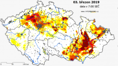 V půdě je tak malá zásoba vody, že ani normální průběh jarního počasí nebude v postižených oblastech plně stačit vegetaci k normálnímu růstu, v půdě není prakticky žádná vodní rezerva.