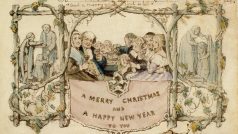První dochovaná vánoční poheldnice pochází z Británie, a to z roku 1843