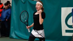 Talentovaná tenistka Linda Fruhvirtová