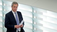 Nigel Farage, bývalý předseda protievropské Strany nezávislosti Spojeného království UKIP
