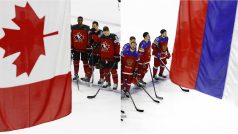 Jednou ze semifinálových dvojic mistrovství světa je Kanada - Rusko.