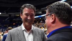 Mario Lemieux po zisku Stanley Cupu