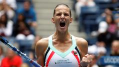 Karolína Plíšková po výhře ve třetím kole US Open