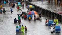 Povodně ve filipínském hlavním městě Manile