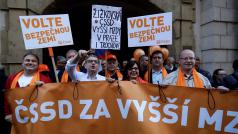 Předvolební pochod ČSSD (archivní foto)