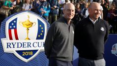 Kapitáni týmů Ryder Cupu Jim Furyk a Thomas Bjorn