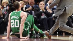 Gordon Hayward při zápase proti Clevelandu