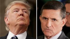 Donald Trump a Michael Flynn