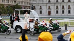 Papež František na cestě po Chile