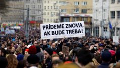 Tichého pochodu v Bratislavě se zúčastnili tisíce Slováků