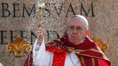 Papež František ve Vatikánu zahájil velikonoční svatý týden