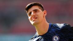 Belgický brankář ve službách londýnské Chelsea Thibaut Courtois