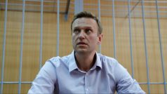 Alexej Navalnyj u moskevského soudu
