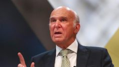 Vince Cable na sjezdu Liberálních demokratů v Brightonu v září 2018