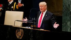 Americký prezident Donald Trump na Valném shromáždění OSN