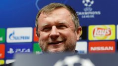 Pavel Vrba v uvolněné náladě před zápasem Ligy mistrů