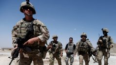 Americké jednotky v afghánské provincii Logar na archivním snímku ze srpna 2018.