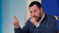 Italský ministr vnitra Matteo Salvini