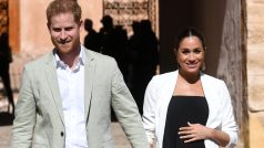 Princ Harry s manželkou Meghan, vévodkyní ze Sussexu, na návštěvě Maroka (foto z února 2019)