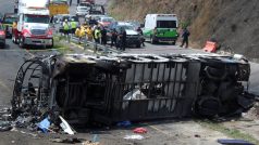 Nehoda autobusu v mexickém státě Veracruz