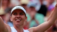 Simona Halepová se stala první finalistkou tenisového Wimbledonu