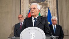 Prezident Sergio Mattarella dal parlamentním stranám čas na jednání do příštího úterý, pokud se nepodaří nic vyjednat, parlament nejspíš rozpustí