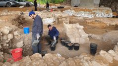 Na vykopávkách chrámu u Jeruzaléma se podílí čeští archeologové.