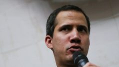 Vůdce venezuelské opozice Juan Guaidó