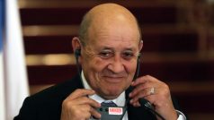 Ministr zahraničí Jean-Yves Le Drian