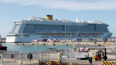 Výletní loď Costa Smeralda nedostala povolení k vylodění