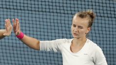 Tenistka Barbora Krejčíková ve finále mixu Australian Open s Nikolou Mektićem