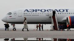 Diplomaté odletěli letadlem společnosti Aeroflot (ilustrační foto)