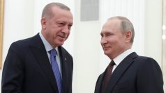 Turecký prezident Recep Tayyip Erdogan na úvod schůzky se svým ruským protějškem Vladimirem Putinem vyjádřil očekávání, že se podaří dospět k rozhodnutím, která uklidní situaci v Idlibu na severozápadě Sýrie