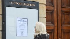 Německá státní opera stejně jako další kulturní instituce zůstává během krize zavřená