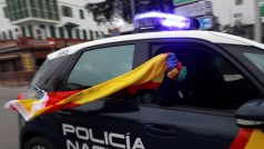Policie ve španělské městě Rondo.