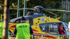 Jakobsen byl po pádu v kritickém stavu transportován vrtulníkem do nemocnice v Sosnovci, kde se podrobil operaci.