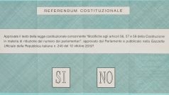 V Itálii proběhlo referendum o změně Ústavy