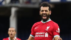 Útočník Liverpoolu Muhammad Salah