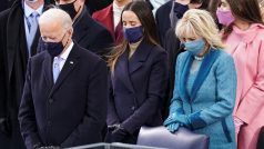 Joe Biden s manželkou Jill na inauguraci