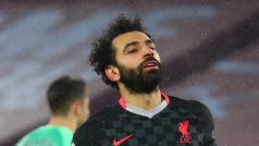 Útočník Liverpoolu Muhammad Salah