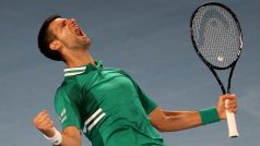 Novak Djoković slaví postup do osmifinále Australian Open