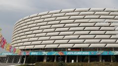Fotbalový stadion v Baku