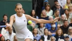 Karolína Plíšková ve finále Wimbledonu