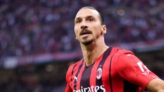 Fotbalista AC Milán Zlatan Ibrahimovic