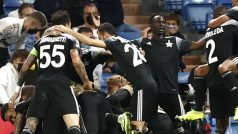 Fotbalisté Šeriffu Tiraspol slaví senzační výhru nad Realem Madrid