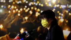Aktivistku Chow Hang-tung poslal soud na 15 měsíců do vězení