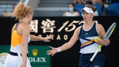 Kateřina Siniaková a Barbora Krejčíková na Australian Open