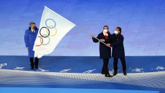 Slavnostní zakončení zimních olympijských her v Pekingu